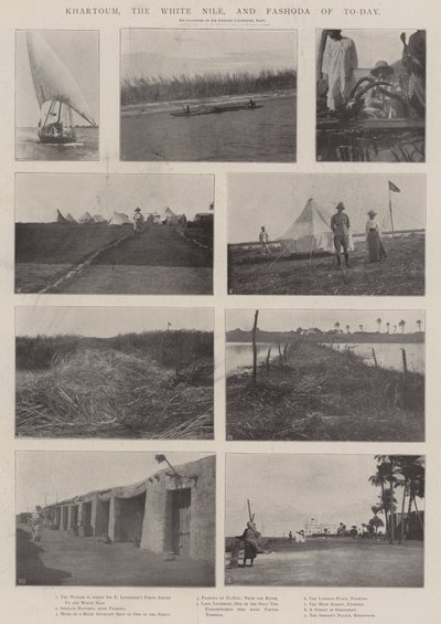 Khartoum, den hvite nilen og dagens Fashoda av English Photographer