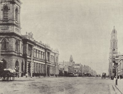 King William Street, Adelaide av English Photographer