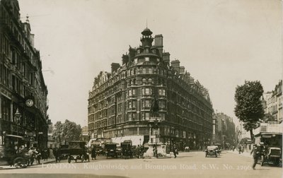 Knightsbridge og Brompton Road, SV, London av English Photographer