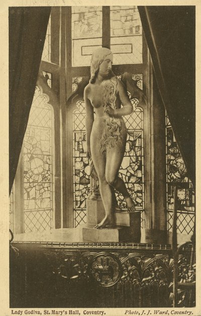 Lady Godiva, St. Mary#39;s Hall, Coventry (s/h-bilde) av English Photographer