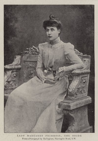 Lady Margaret Primrose, bruden av English Photographer