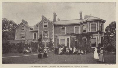 Lady Warwicks Hostel i Reading, for landbruksopplæring av kvinner av English Photographer