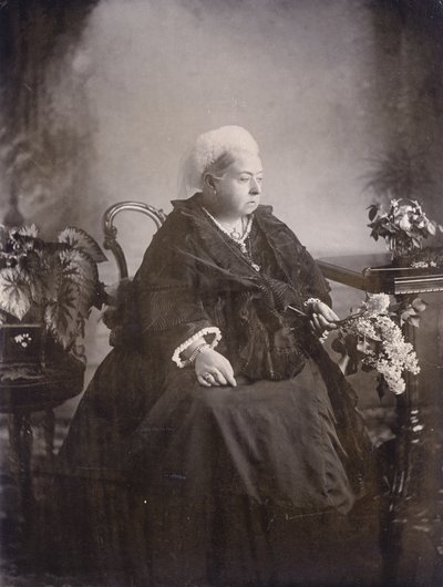 Siste bilde tatt av dronning Victoria på Balmoral av English Photographer