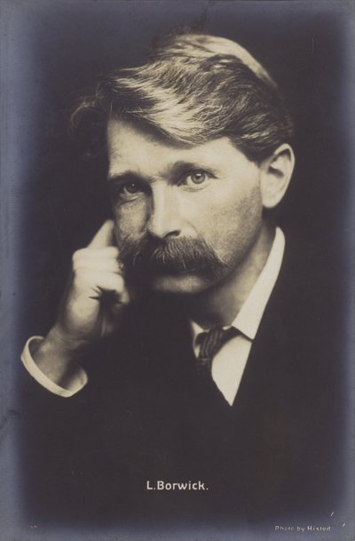Leonard Borwick , engelsk konsertpianist (1868-1925) av English Photographer