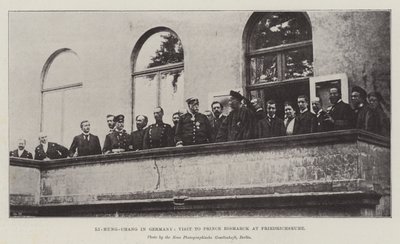 Li-Hung-Chang i Tyskland, besøk hos prins Bismarck i Friedrichsruhe av English Photographer