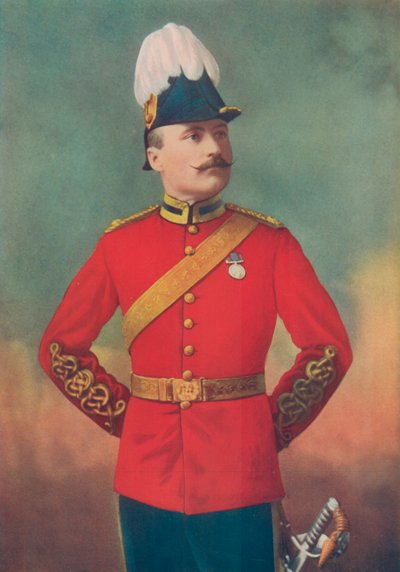 Oberstløytnant F. L. Lessard. Kanadisk montert infanteri, Sør-Afrika av English Photographer