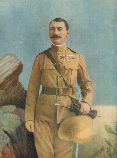 Generalløytnant Sir H. M. L. Rundle, kommanderende 8. divisjon, South African Field Force av English Photographer