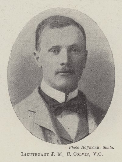 Løytnant J M C Colvin, VC av English Photographer