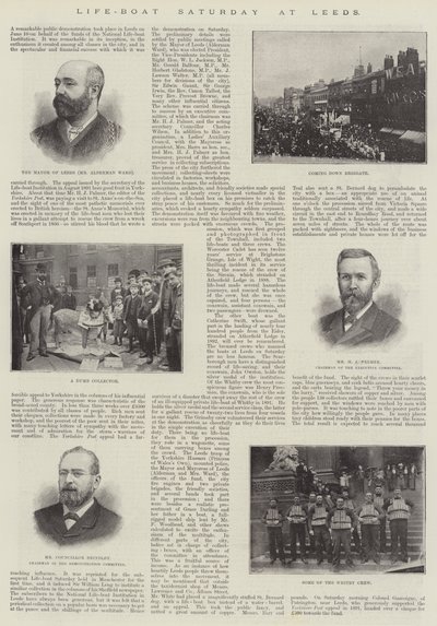 Redningsbåtlørdag i Leeds av English Photographer