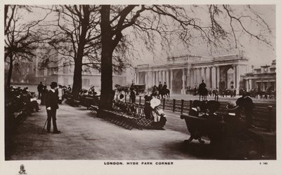 London, Hyde Park Corner av English Photographer