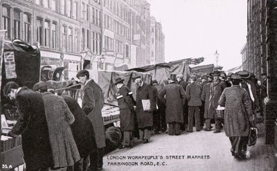 London arbeidere gatemarkeder av English Photographer