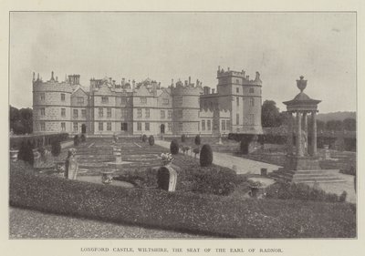 Longford Castle, Wiltshire, setet til jarlen av Radnor av English Photographer