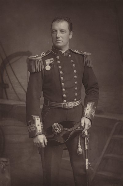 Lord Charles Beresford av English Photographer