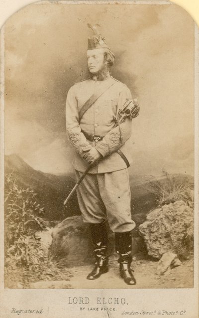 Lord Elcho, arrangør av National Rifle Association av English Photographer