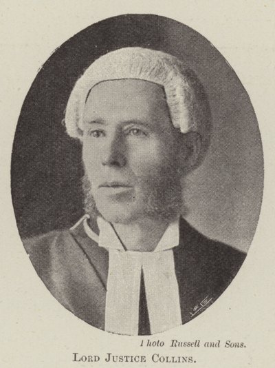 Lord Justice Collins av English Photographer