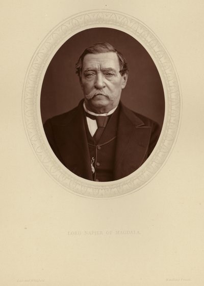 Lord Napier av Magdala av English Photographer