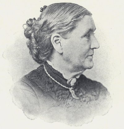 Lucy Larcom (s/hvitt bilde) av English Photographer