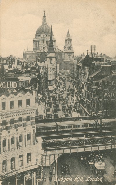 Ludgate Hill, London av English Photographer