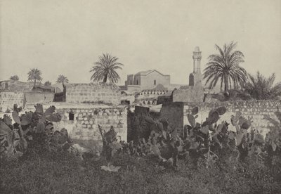 Lydda, den gamle herre i Det gamle testamente, hvor apostelen Paulus gjenopprettet den syke Aeneas av English Photographer