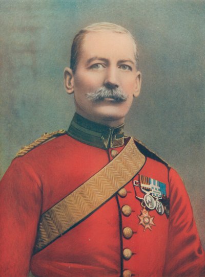 Generalmajor J.B.B. Dickson. Kommanderende fjerde kavaleribrigade, sørafrikansk feltstyrke av English Photographer