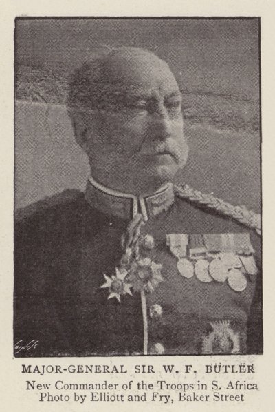 Generalmajor Sir WF Butler av English Photographer