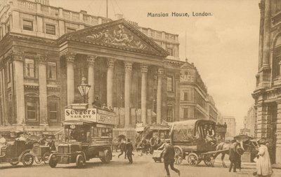 Mansion House, London av English Photographer
