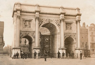 Marble Arch, Oxford Street, London av English Photographer