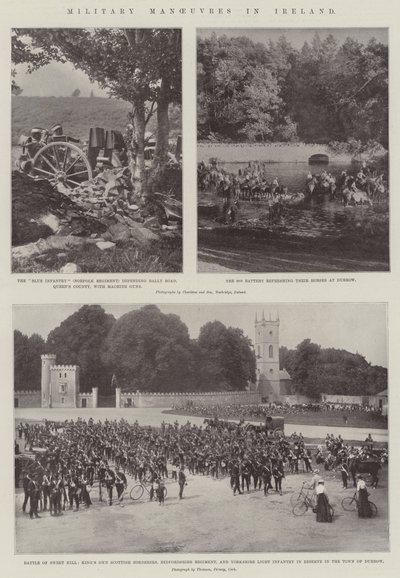 Militære manøvrer i Irland av English Photographer