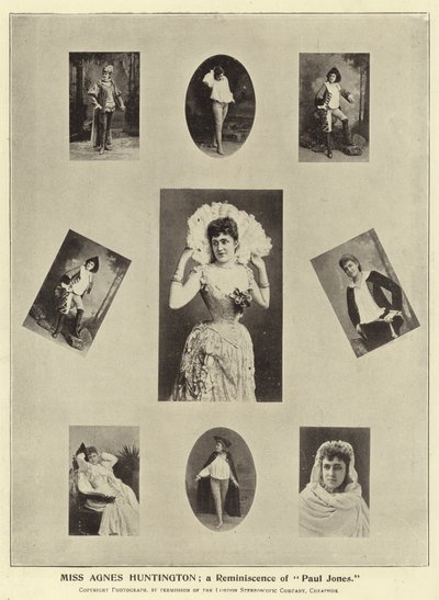 Frøken Agnes Huntington; en reminisens av Paul Jones av English Photographer
