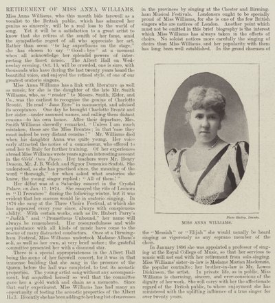 Frøken Anna Williams av English Photographer
