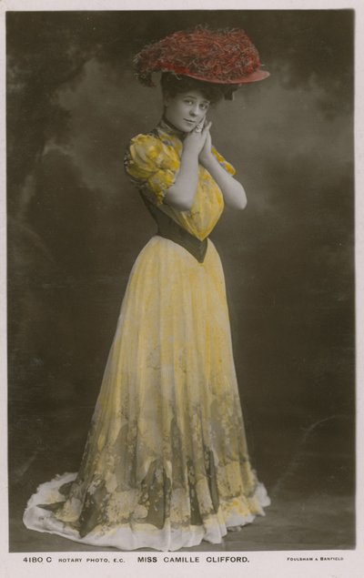 Frøken Camille Clifford av English Photographer