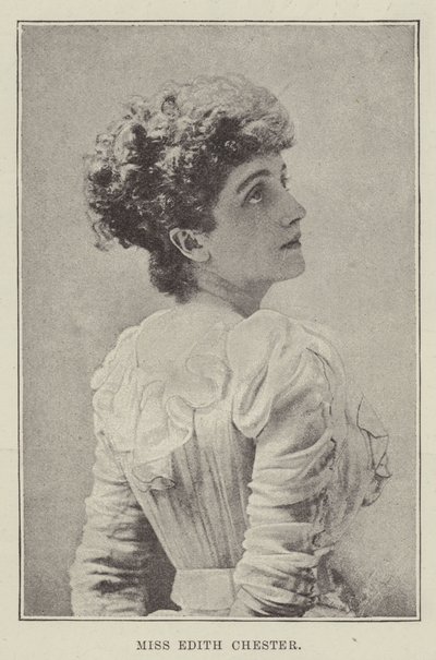 Frøken Edith Chester av English Photographer
