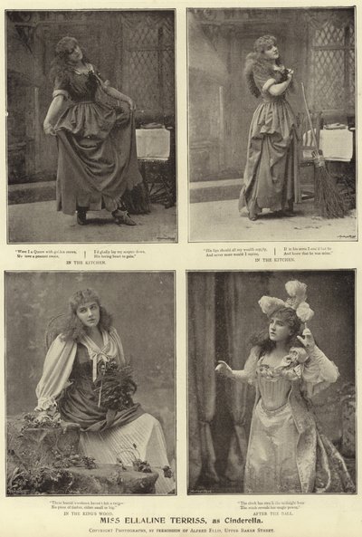 Frøken Elleling Terris, Asa Askepott av English Photographer