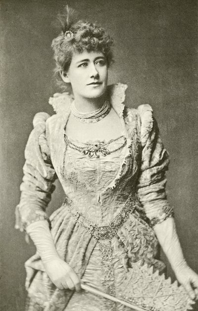 Frøken Ellen Terry som Beatrice (gravyr) av English Photographer