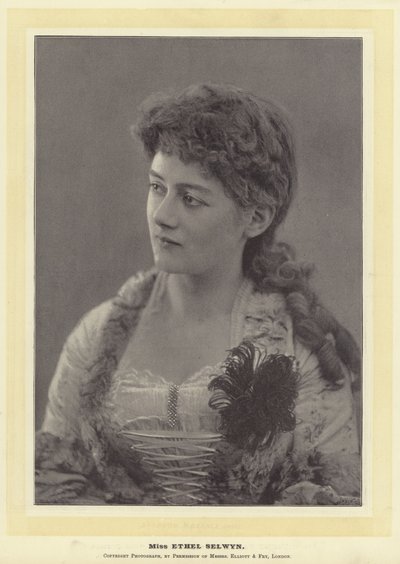 Frøken Ethel Selwyn av English Photographer