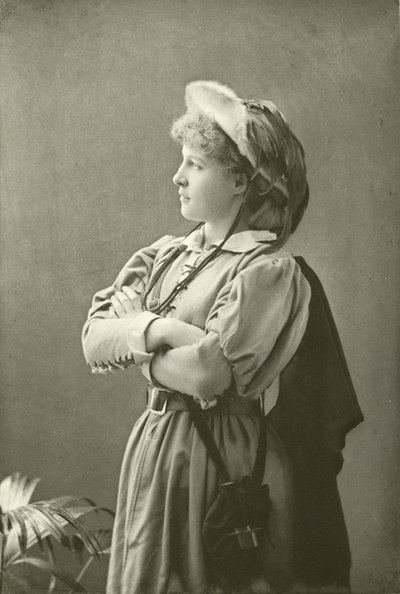 Frøken Lily Langtry som Rosalind (gravyr) av English Photographer