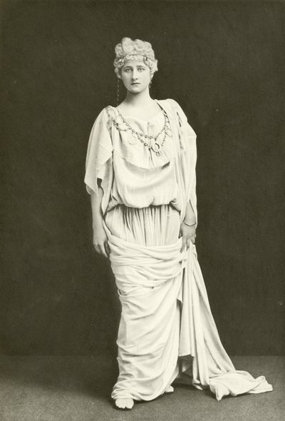 Frøken Mary Anderson som Hermione (gravyr) av English Photographer