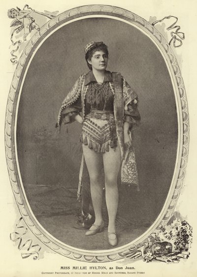 Frøken Millie Hylton, som Don Juan av English Photographer