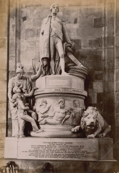 Monument til viseadmiral Horatio Nelson av English Photographer