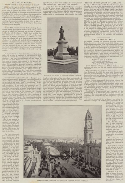 Monumenter i Adelaide av English Photographer