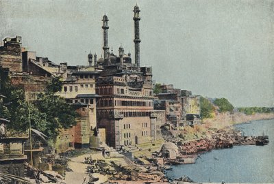 Moskeen i Aurangzeb av English Photographer