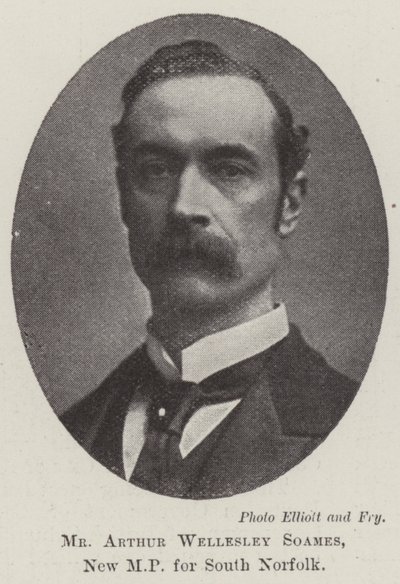 Mr Arthur Wellesley Soames, ny MP for South Norfolk av English Photographer