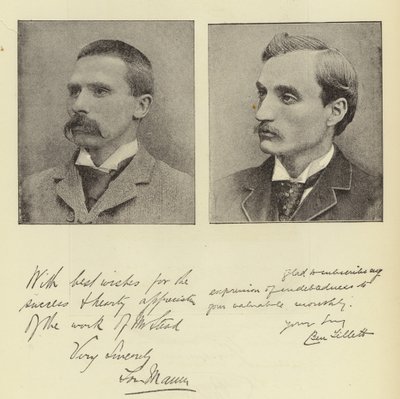 Mr Ben Tillett og Mr Tom Mann av English Photographer
