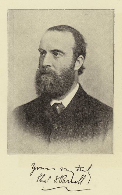 Mr Charles Stewart Parnell, MP av English Photographer