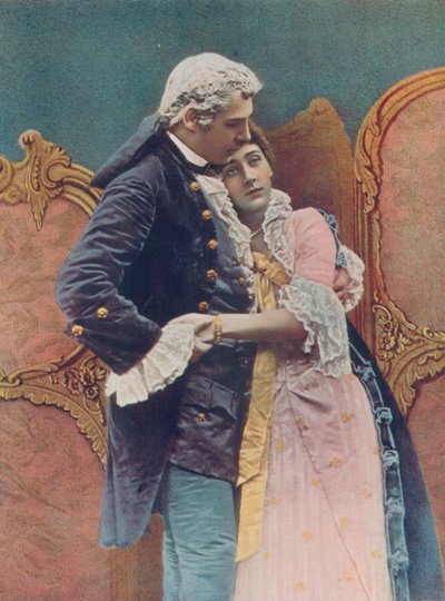 Mr. Charles Wyndham og frøken Mary Moore av English Photographer