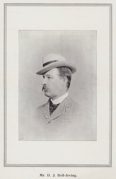 Mr D J Bell-Irving av English Photographer