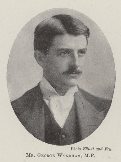 Mr George Wyndham, MP av English Photographer