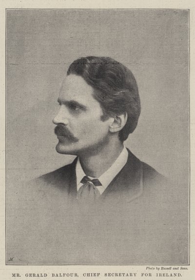Gerald Balfour, sjefsekretær for Irland av English Photographer