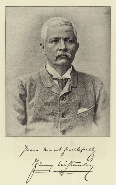 Mr H M Stanley av English Photographer