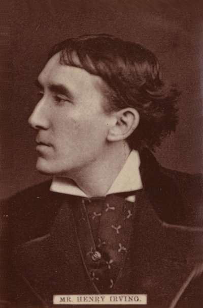Mr. Henry Irving av English Photographer